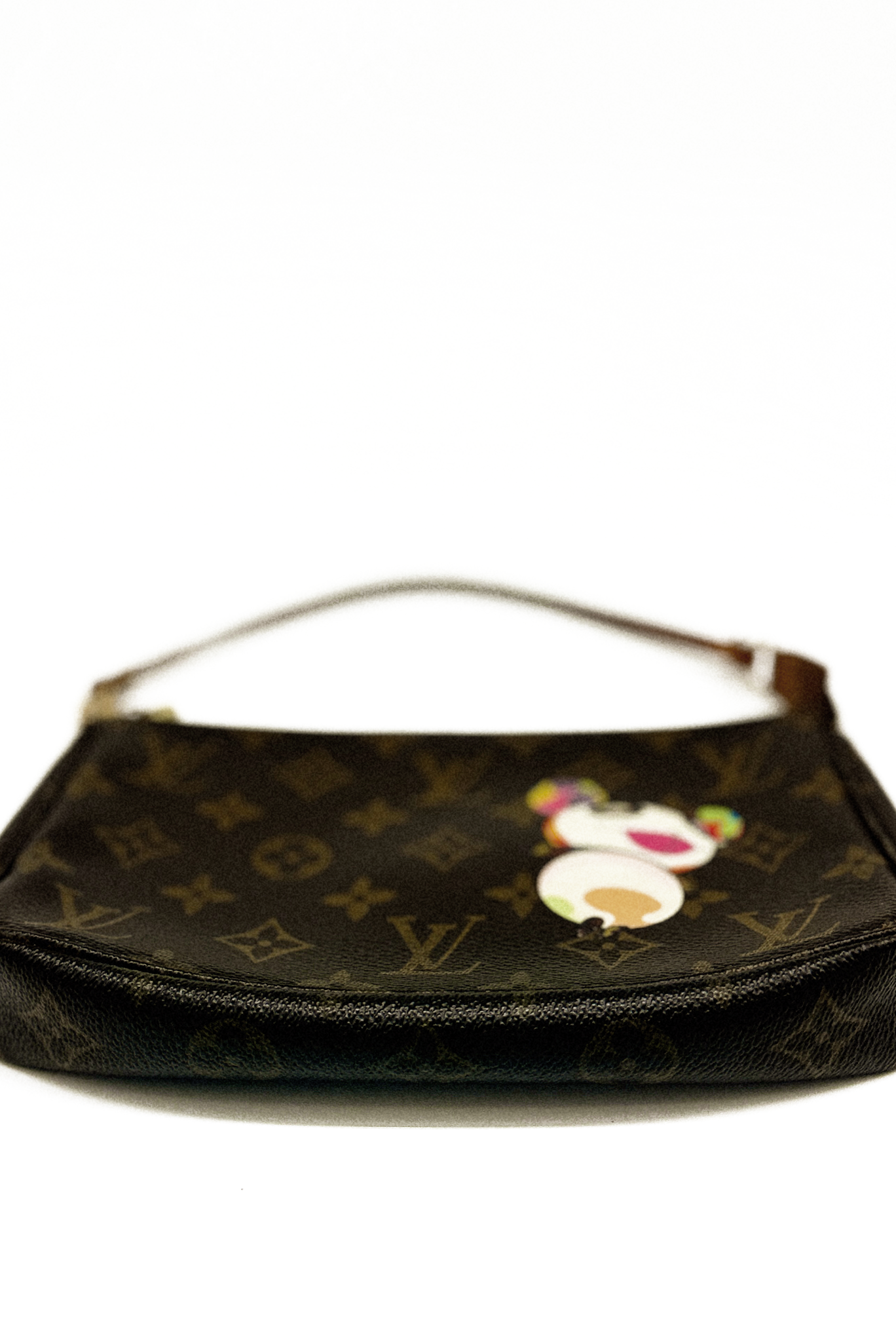 Louis Vuitton 2004 Murakami Panda Pochette Mini Bag